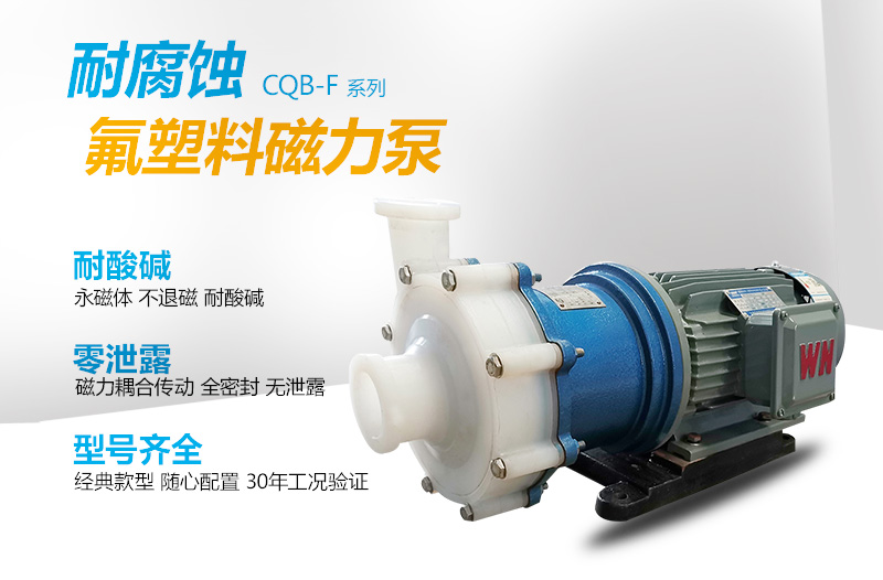 耐腐蝕氟塑料磁力泵